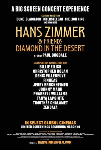 Hans Zimmer & Friends: Diamond in the Desert movie poster