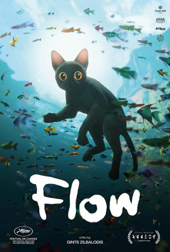 Flow (Academy Award Winner- Best Animated Feature) - in theatres 01/17/2025