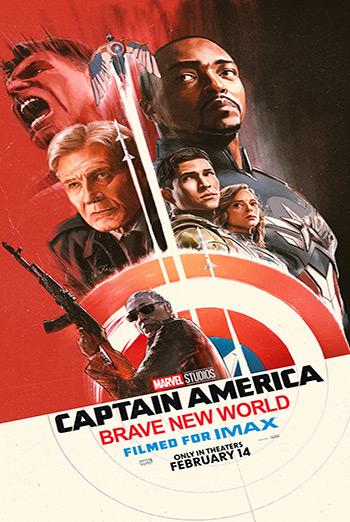 Captain America: Brave New World IMAX 3D Fan Event movie poster
