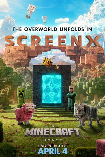 Minecraft Movie, A (ScreenX) - in theatres 04/04/2025