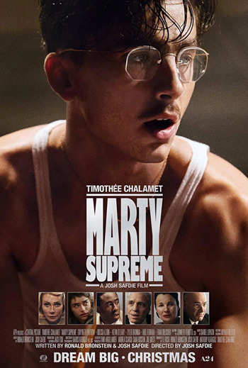 Marty Supreme movie poster
