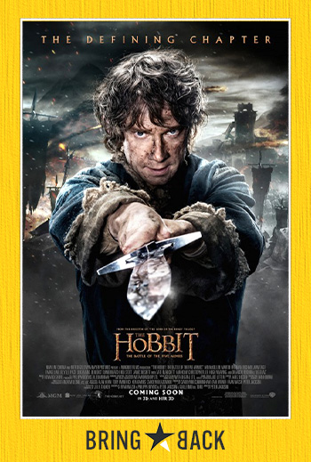 The Hobbit: The Battle of the Five Armies (3D) movie poster