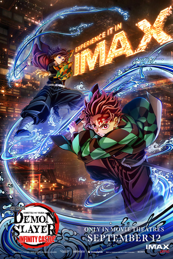 Demon Slayer: Infinity Castle(Japanese w EST) IMAX movie poster
