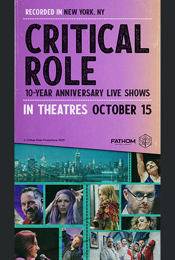 Critical Role New York - in theatres 10-15-2025