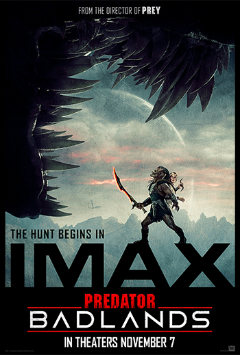 Predator: Badlands - The IMAX Experience movie poster