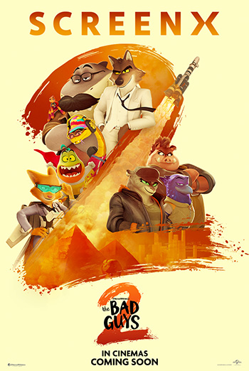 Bad Guys 2 (ScreenX), The movie poster