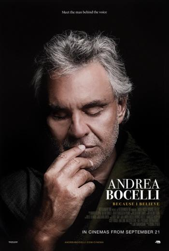 Andrea Bocelli: Because I Believe - in theatres 09/21/2025