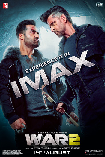 War 2 - The IMAX Experience (Hindi w EST) movie poster