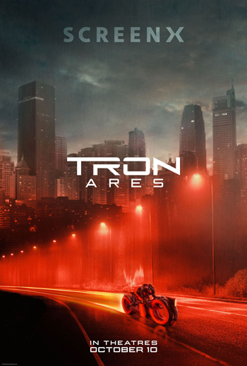 Tron: Ares (ScreenX) - in theatres 10-10-2025