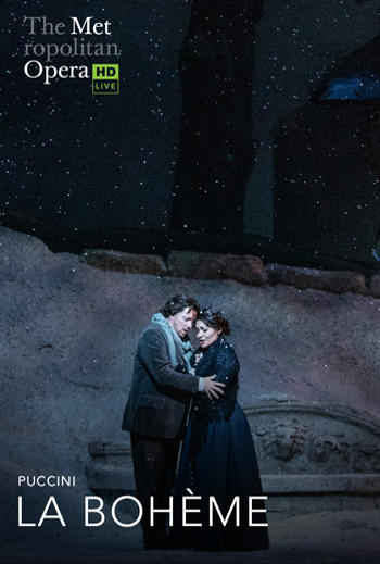 La Boheme (Puccini) Italian w EST - Met Opera movie poster