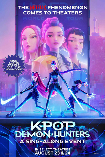 KPop Demon Hunters (Sing-Along Version) movie poster