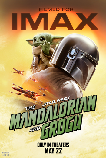 Star Wars: The Mandalorian and Grogu - IMAX movie poster