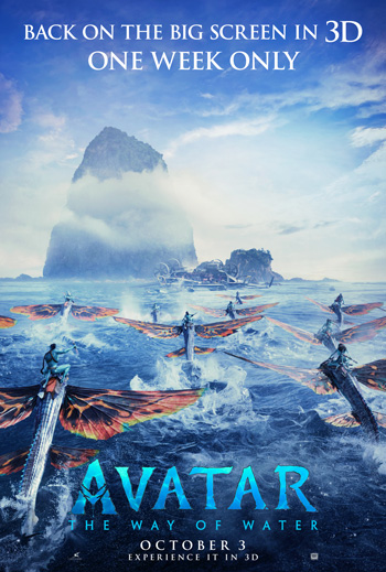Avatar: The Way of Water (Re-release) movie poster