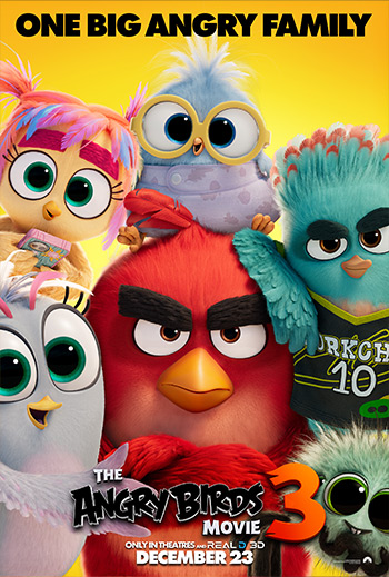 Angry Birds Movie 3, The movie poster