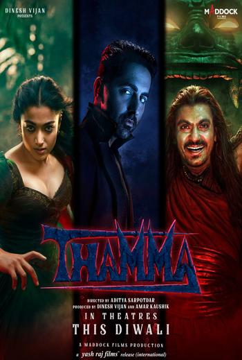 Thamma (Hindi w EST) movie poster