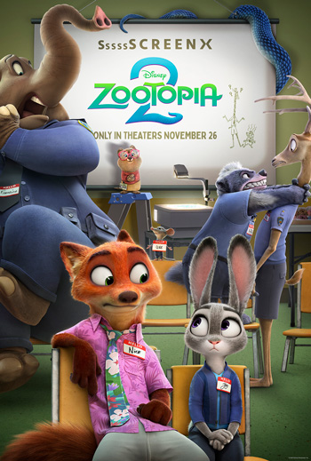 Zootopia 2 (ScreenX) - in theatres 11/26/2025