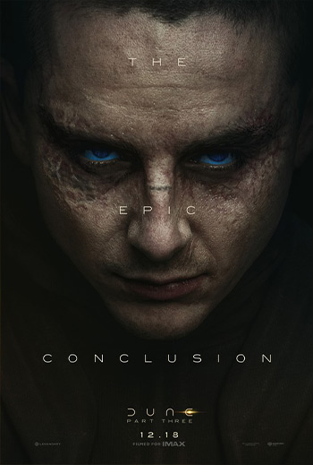 Dune: Part Three movie poster