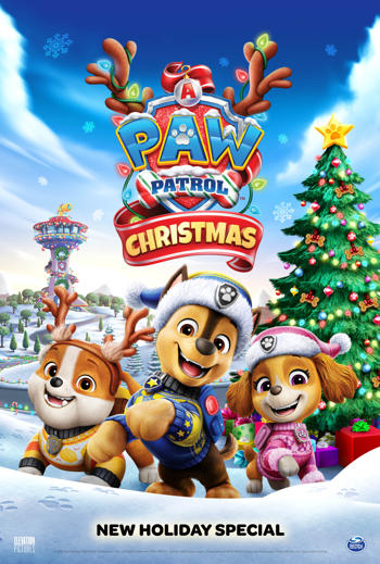 Paw Patrol Christmas, A movie poster