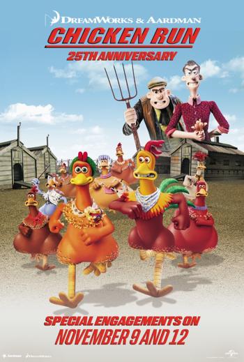 Chicken Run: 25th Anniversary movie poster
