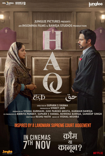 Haq (Hindi w EST) - in theatres 11/07/2025