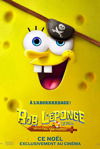 SpongeBob Movie: Search for SquarePants (French) movie poster