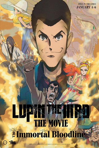 Lupin the IIIRD -The Immortal Bloodline (Eng Dub) movie poster