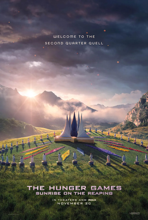 Hunger Games: Sunrise on the Reaping - IMAX movie poster
