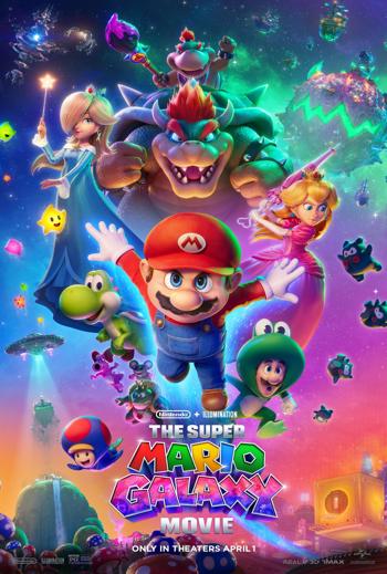 Super Mario Galaxy Movie (French Version), The movie poster