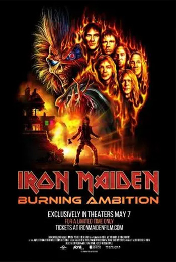 Iron Maiden: Burning Ambition - in theatres 05/07/2026