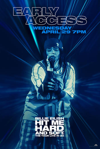 Billie Eilish Early Access - The Tour Live in 3D movie poster
