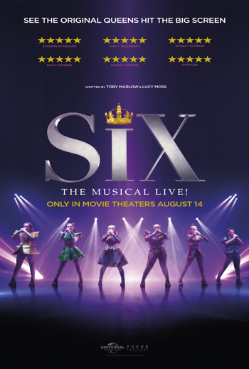 Six: The Musical Live movie poster