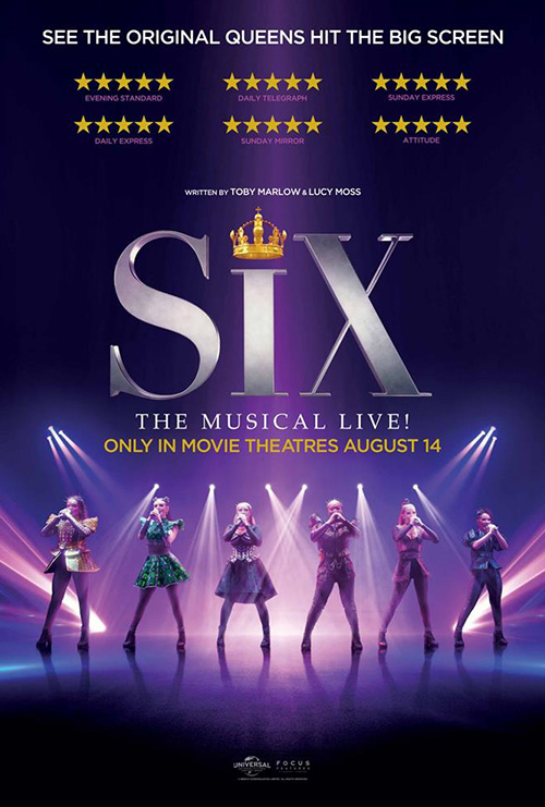 Six: The Musical Live! - in theatres 08/15/2026