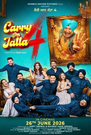 Carry On Jatta 4 (Punjabi w EST) - in theatres 06/26/2026