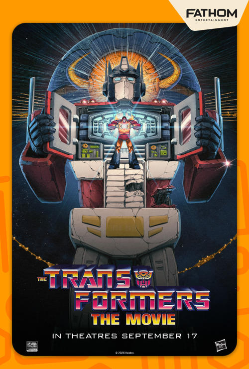 Transformers: The Movie 40th Anniversary, The movie poster