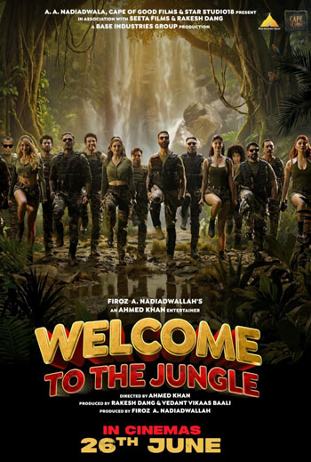 Welcome to the Jungle (Hindi w EST) movie poster