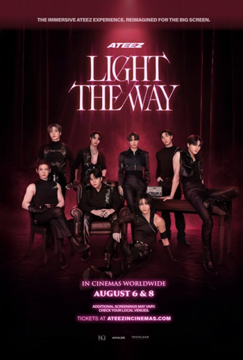 Ateez: Light the Way in Cinemas (Korean w EST) - in theatres 08/06/2026