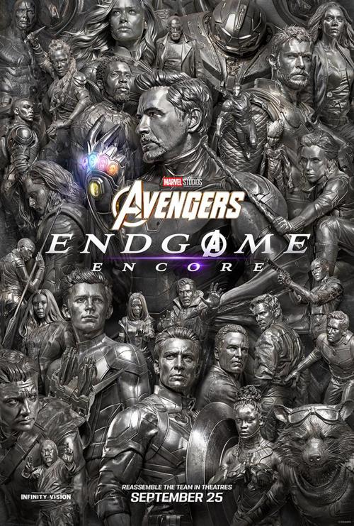 Avengers Endgame: Encore (Infinity Vision) - in theatres 09/25/2026