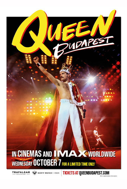 Queen Budapest - The IMAX Experience - in theatres 10/07/2026