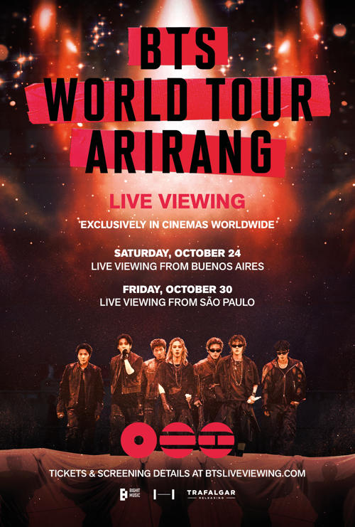 BTS WORLD TOUR 'ARIRANG' IN BUENOS AIRES - in theatres 10/24/2026