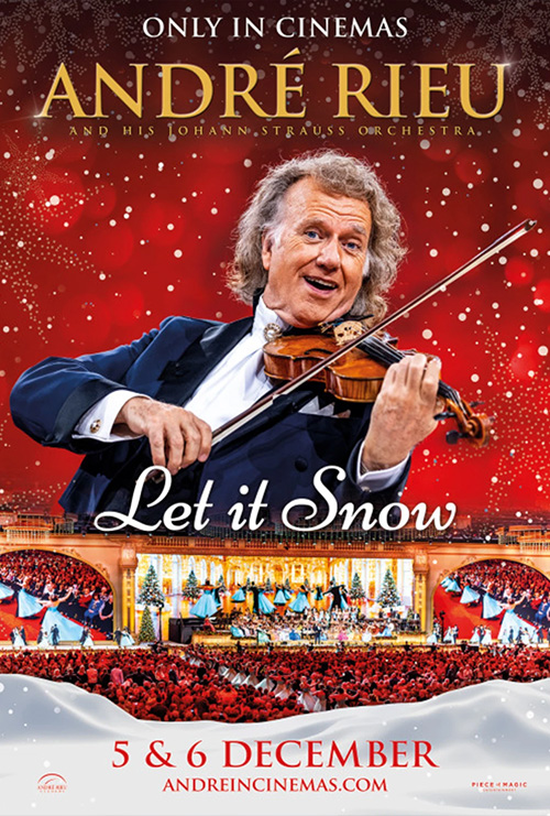 Andre Rieu's 2026 Christmas Concert: Let it Snow - in theatres 12/05/2026