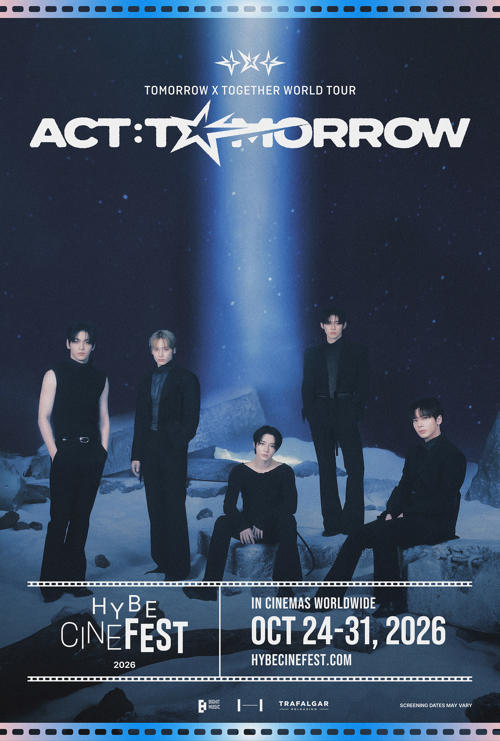 TXT World Tour 'Act : Tomorrow' (Korean w EST) - in theatres 10/24/2026