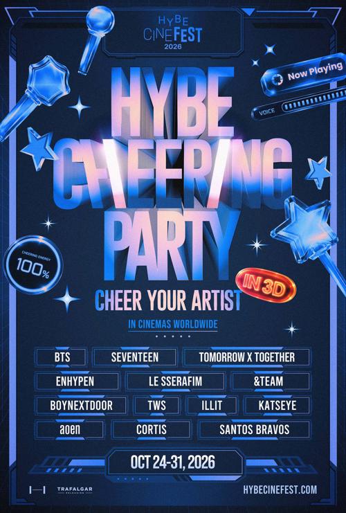 Hybe Cheering Party (Korean w EST) - in theatres 10/24/2026